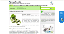Desktop Screenshot of abnehm-produkte.com
